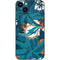 NFL Miami Dolphins Tropical Print iPhone 13 Skin