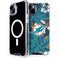 NFL Miami Dolphins Tropical Print iPhone 15 Plus MagSafe Case