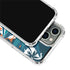 NFL Miami Dolphins Tropical Print iPhone 15 Pro Clear Case