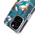 NFL Miami Dolphins Tropical Print iPhone 15 Pro Max MagSafe Case