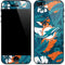 NFL Miami Dolphins Tropical Print iPhone 5/5s/5SE Skin