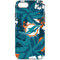 NFL Miami Dolphins Tropical Print iPhone 7 Pro Case