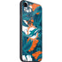 NFL Miami Dolphins Tropical Print iPhone SE (2nd & 3rd Gen) Skin