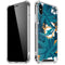NFL Miami Dolphins Tropical Print iPhone X/XS Clear Case
