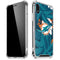 NFL Miami Dolphins Tropical Print iPhone XR Clear Case