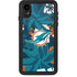 NFL Miami Dolphins Tropical Print iPhone XR Waterproof Case