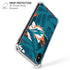 NFL Miami Dolphins Tropical Print iPhone XS Max Clear Case