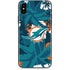 NFL Miami Dolphins Tropical Print iPhone XS Max Skin
