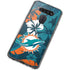 NFL Miami Dolphins Tropical Print LG K51/Q51 Clear Case
