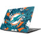 NFL Miami Dolphins Tropical Print Apple MacBook Skin