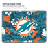 NFL Miami Dolphins Tropical Print MacBook Air 13in M1 (2021) Case plus Skin