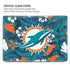 NFL Miami Dolphins Tropical Print MacBook Air 15in (2023-2025) Case plus Skin