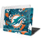 NFL Miami Dolphins Tropical Print MacBook Pro 16in (2019-20) Case plus Skin