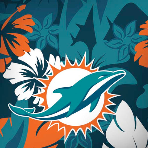NFL Miami Dolphins Tropical Print Moto G6 Skin