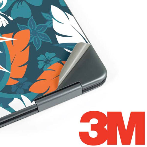 NFL Miami Dolphins Tropical Print Notebook 9 Pro 13in (2017) Skin