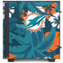 NFL Miami Dolphins Tropical Print NZXT H510 Compact ATX Mid-Tower Case Skin