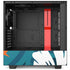 NFL Miami Dolphins Tropical Print NZXT H510 Compact ATX Mid-Tower Case Skin