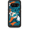 NFL Miami Dolphins Tropical Print Otterbox Commuter Galaxy Skin