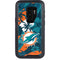 NFL Miami Dolphins Tropical Print Otterbox Defender Galaxy Skin
