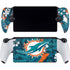 NFL Miami Dolphins Tropical Print PlayStation Portal Remote Player Skin