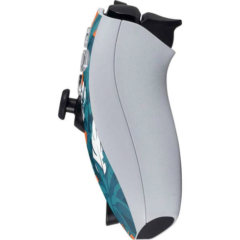 NFL Miami Dolphins Tropical Print PlayStation Portal Remote Player Skin