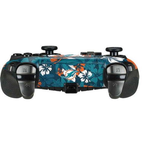NFL Miami Dolphins Tropical Print PlayStation Scuf Vantage 2 Controller Skin