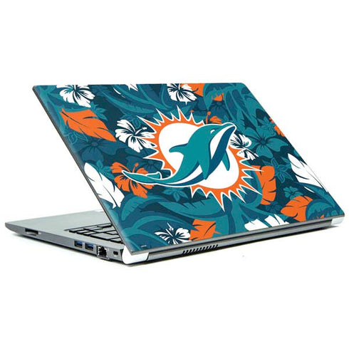 NFL Miami Dolphins Tropical Print Portege Z30t/Z30t-A Skin