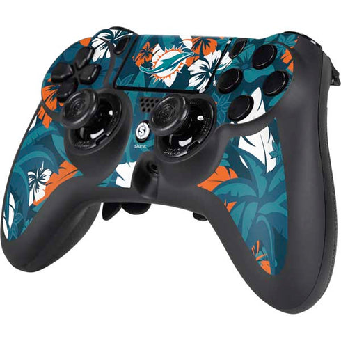 NFL Miami Dolphins Tropical Print PS4/PC SCUF Impact Controller Skin