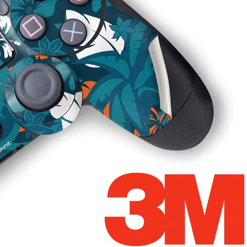 NFL Miami Dolphins Tropical Print PS4 Pro/Slim Controller Skin