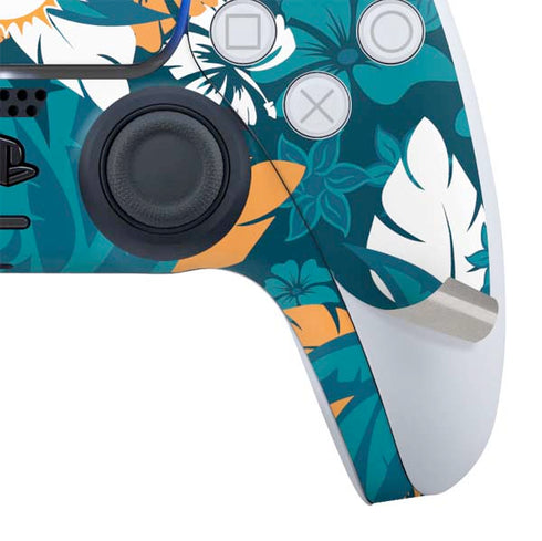 NFL Miami Dolphins Tropical Print PS5 Bundle Skin