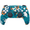 NFL Miami Dolphins Tropical Print PS5 Controller Skin