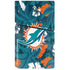 NFL Miami Dolphins Tropical Print PS5 Slim Disk Console Skin