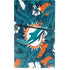 NFL Miami Dolphins Tropical Print PS5 Slim Digital Edition Console Skin