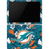 NFL Miami Dolphins Tropical Print Surface Pro 6 Skin