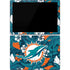 NFL Miami Dolphins Tropical Print Surface Pro 7 Skin