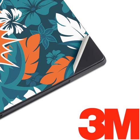 NFL Miami Dolphins Tropical Print Surface Pro 7 Skin