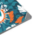 NFL Miami Dolphins Tropical Print Universal Laptop 11in (8.8 x 6.2in) Skin
