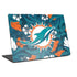 NFL Miami Dolphins Tropical Print Universal Laptop 13in (10.6 x 7.6in) Skin