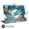 NFL Miami Dolphins Tropical Print Universal Laptop 17in (13.8 x 10in) Skin