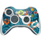 NFL Miami Dolphins Tropical Print Xbox 360 Wireless Controller Skin