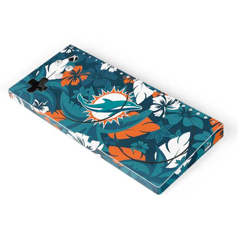 NFL Miami Dolphins Tropical Print Xbox Adaptive Controller Skin
