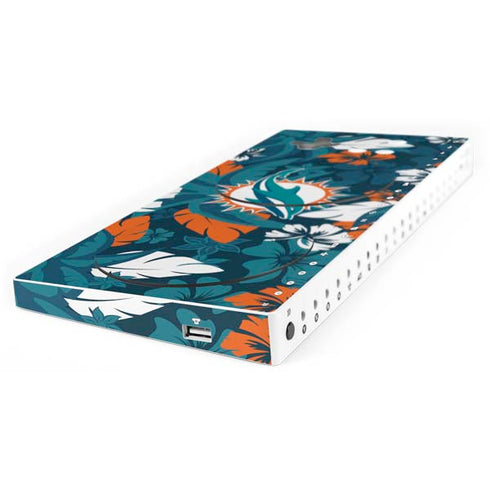 NFL Miami Dolphins Tropical Print Xbox Adaptive Controller Skin