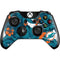 NFL Miami Dolphins Tropical Print Xbox One Controller Skin