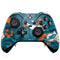 NFL Miami Dolphins Tropical Print Xbox One Elite Controller Skin
