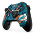 NFL Miami Dolphins Tropical Print Xbox One Elite Controller Skin