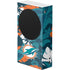 NFL Miami Dolphins Tropical Print Xbox Series S Console Skin