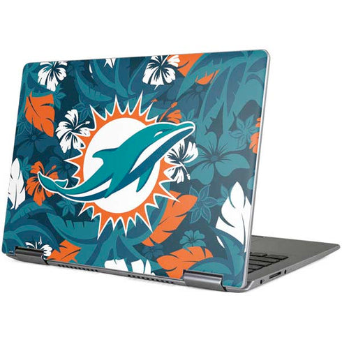 NFL Miami Dolphins Tropical Print Yoga 710 14in Skin