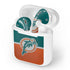 NFL Miami Dolphins Vintage Apple AirPods Skin