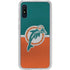 NFL Miami Dolphins Vintage Galaxy A10e Clear Case