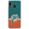 NFL Miami Dolphins Vintage Galaxy A20 Clear Case